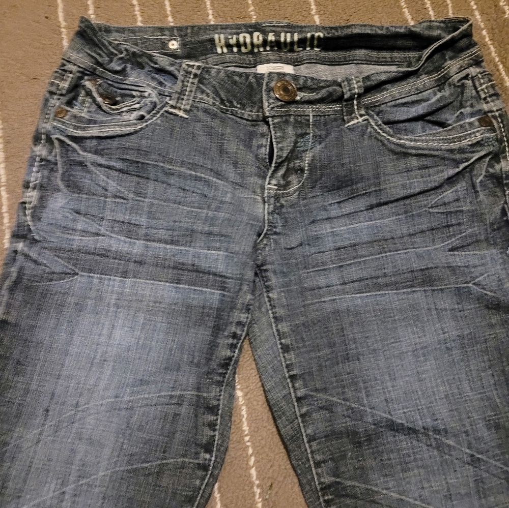 🧨Hydraulic skinny jeans EUC - Picture 3 of 7